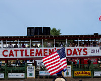 Cattlemen's Days - Saturday from the Grandstand 07.12.14